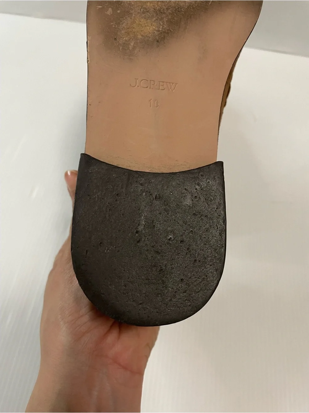 J. Crew Winona penny loafers in Castana Brown suede Size 10
